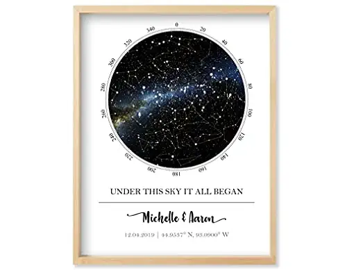 Custom Star Map - Personalized Constellation Art
