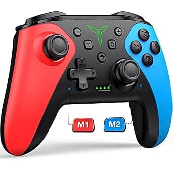Wireless Switch Pro Controller with Programmable Back Buttons