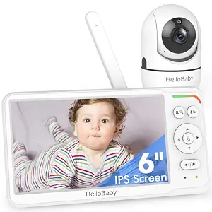 HelloBaby Baby Monitor with IPS Screen