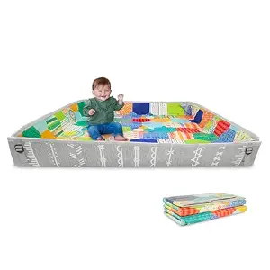 Infantino Foldable Double-Sided Play Mat