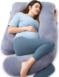 Momcozy U-Shaped Pregnancy Pillow