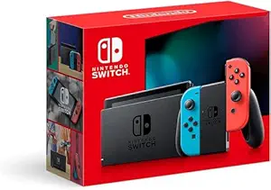 Nintendo Switch with Neon Joy-Con
