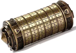 Cryptex Da Vinci Code Mini Lock Puzzle