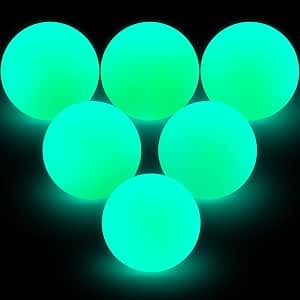 Deekin Glow in the Dark Street Hockey Balls