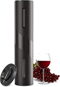 COKUNST Electric Wine Opener with Foil Cutter