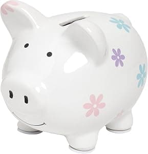 Kate & Milo Mini Floral Piggy Bank