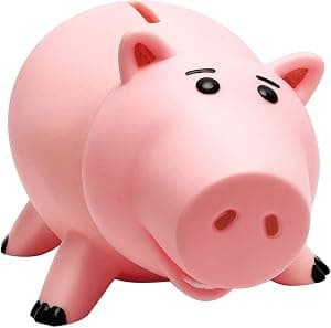 Piggy Bank Plastic Coin Bank