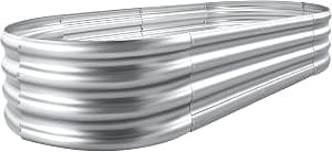 Land Guard Galvanized Raised Garden Bed