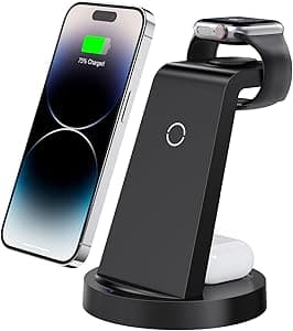 3-in-1 iPhone & Apple Watch Charging Station