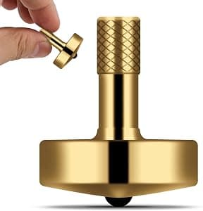 DjuiinoStar Premium Brass Spinning Top