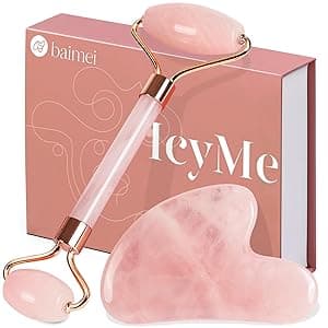 BAIMEI Jade Roller & Gua Sha