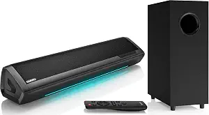 Saiyin 2.1 Sound Bar with Subwoofer