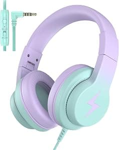 Kids Wired Headphones with Volume Limiter