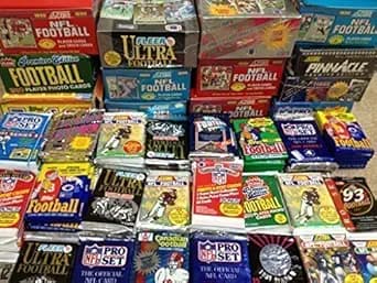 Vintage Football Cards in Sealed Wax Packs