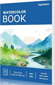 Hapikalor Watercolor Paper Pad