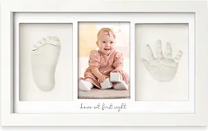 Baby Hand and Footprint Keepsake Frame
