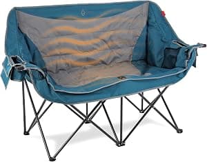Arrowhead Outdoor Foldable Heated Camping Loveseat