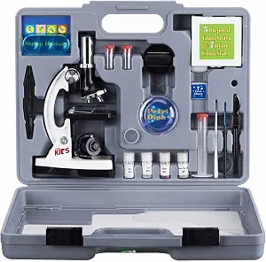 AmScope 120X-1200X Beginner Microscope STEM Kit