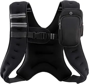 ZELUS Weighted Vest with Reflective Stripe