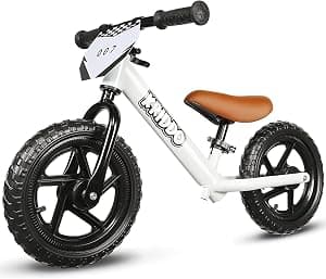 KRIDDO Toddler Balance Bike with Custom Plate
