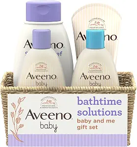 Aveeno Baby & Me Bathtime Gift Set