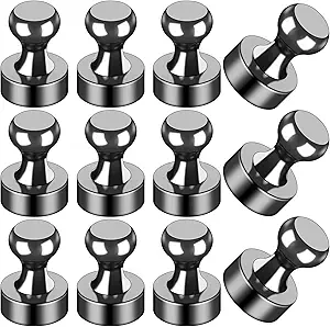 LOVIMAG Black Fridge Magnets