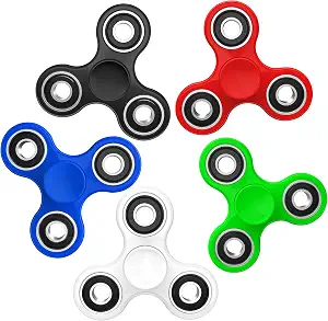 SCIONE Fidget Spinners 5-Pack
