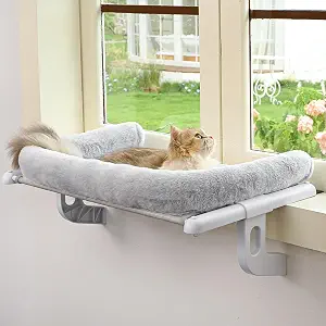 Cat Window Sill Perch with Bolster