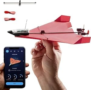 POWERUP 4.0 Smartphone Controlled Paper Airplane