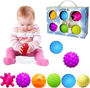 Sensory Balls for Babies (6 Pack)