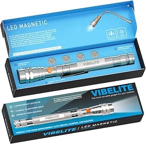 VIBELITE Extendable Magnetic Flashlight