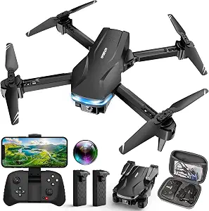 FPV Foldable Drone with Camera for Beginners