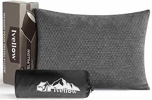 Ivellow Compressible Travel Pillow
