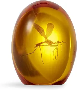 Jurassic Park Mosquito in Amber Replica