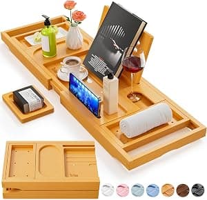 Premium Expandable Bathtub Tray