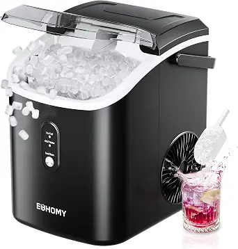 EUHOMY Countertop Nugget Ice Maker