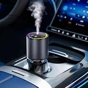 Smart Car Air Freshener with RGB Music Light