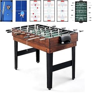 PEXMOR 6-in-1 Multi Game Table