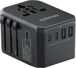EPICKA Universal Travel Adapter with USB-C
