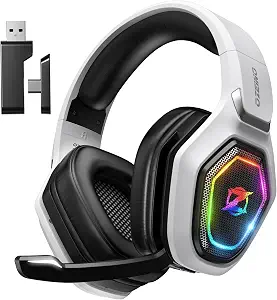 2.4GHz Wireless Gaming Headset with Flip Microphone