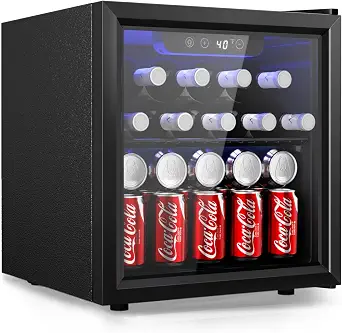 EUHOMY 48 Can Beverage Refrigerator