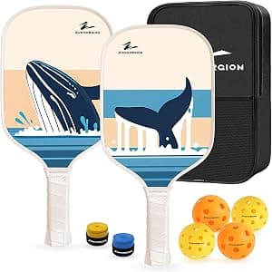 ZUMWORGION Pickleball Paddles Set