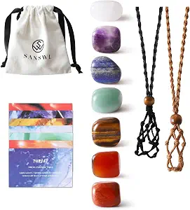 7 Chakra Healing Crystal Necklace Set