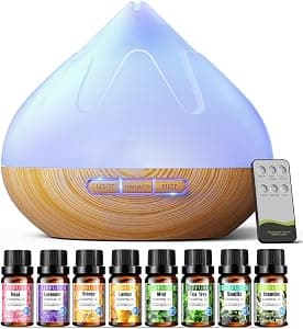 Aroma Diffuser with Essential Oils Set