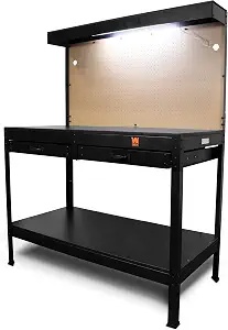 WEN 48-Inch Workbench with Power