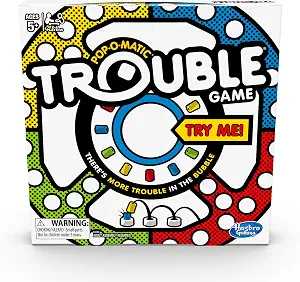 Hasbro Gaming Trouble Kids Board Game