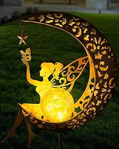 Solar Fairy Moon Light Stake