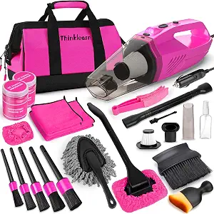 Car Vacuum Detailing Kit with Brush Set