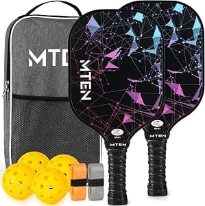 USAPA Approved Fiberglass Pickleball Paddles Set