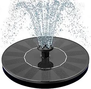 Mademax 1W Solar Bird Bath Fountain